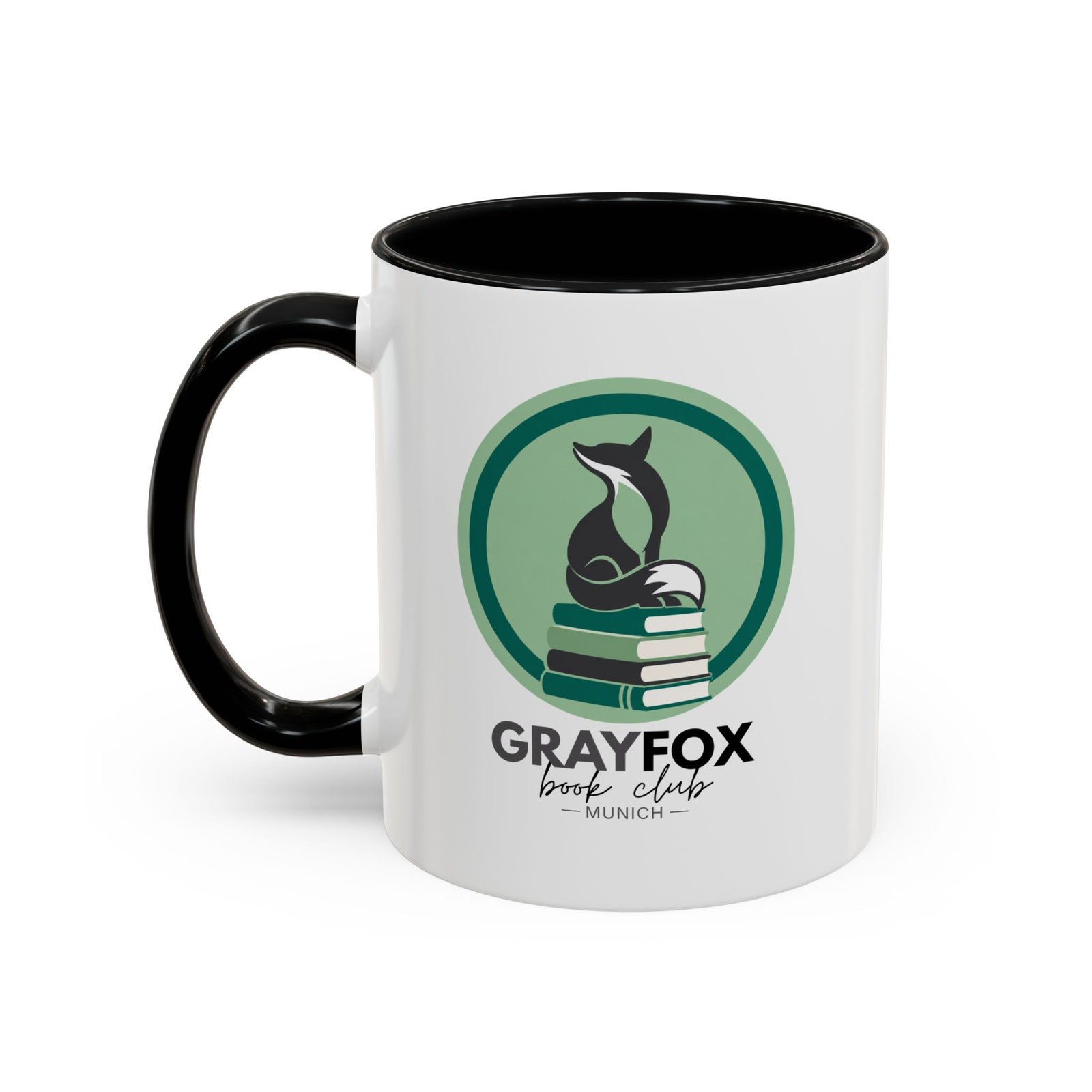 Global Stories Mug — Accent Coffee Mug with “Global Stories. Local Connections.” Slogan