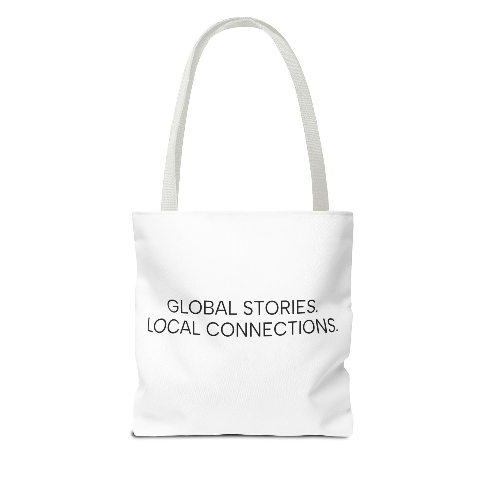 GrayFox Book Club Tote Bag — "Global Stories. Local Connections." Cotton Book Lover Tote - Image 3