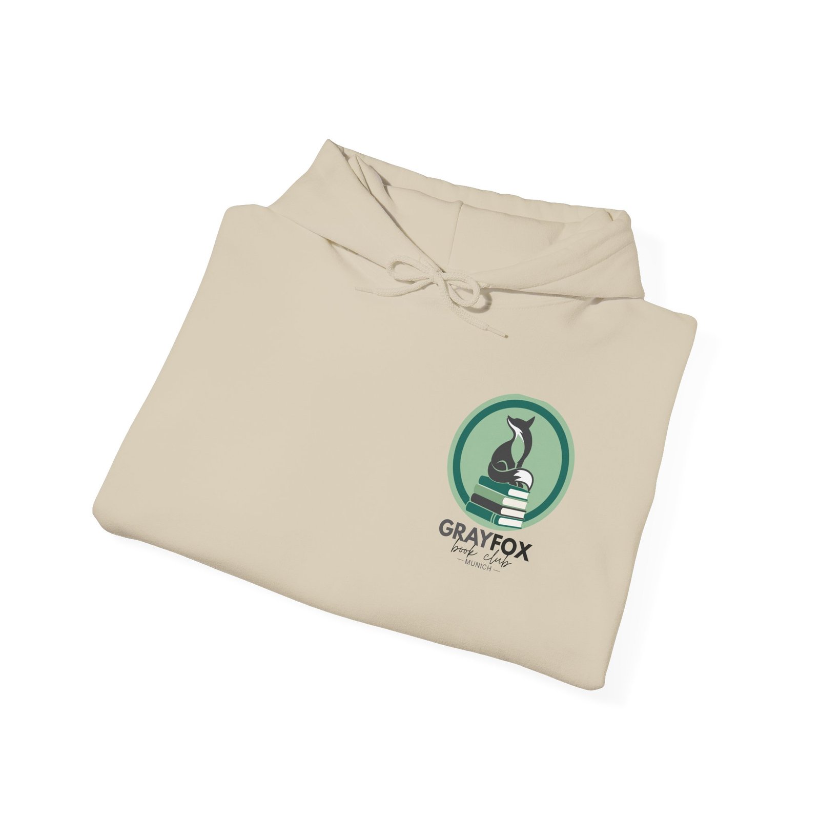 Bookish Fox Hoodie — 'Global Stories. Local Connections.' Literary Graphic Sweatshirt - Image 8
